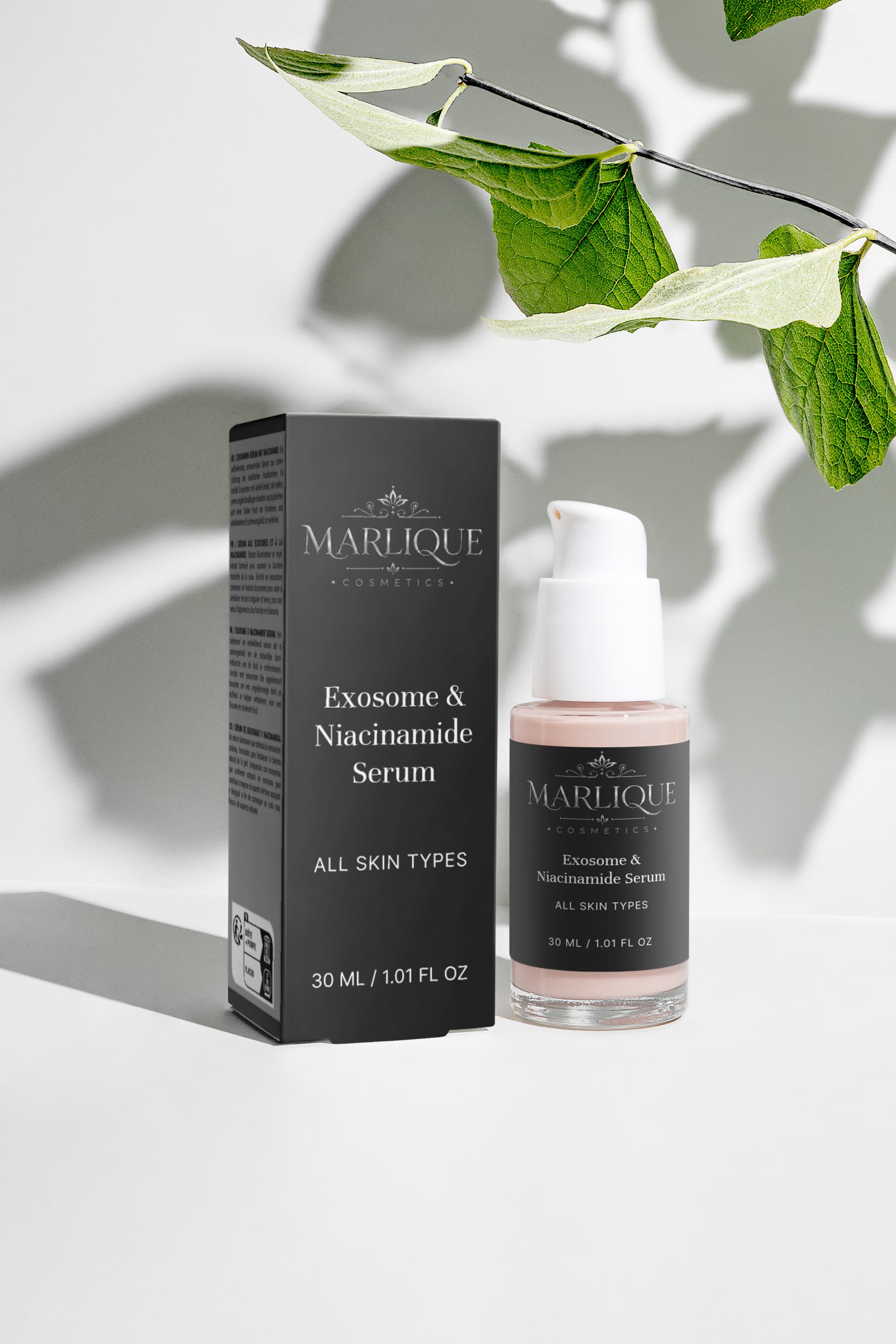 Exosom & Niacinamid Serum – Anti-Aging Gesichtsserum für strahlende, glatte Haut Selfnamed
