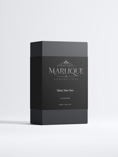 Shiny Hair Duo – Feuchtigkeits-Shampoo &amp; Spülung Set für glänzendes Haar Selfnamed